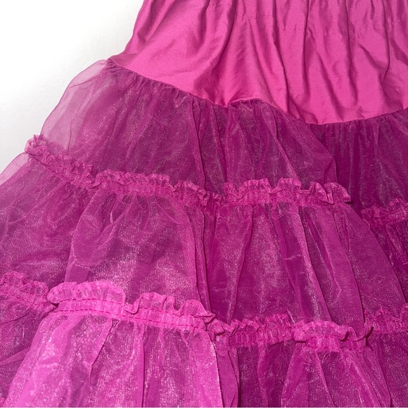 Vintage Tutu Petticoat Ruffle Skirt Lolita Kawaii Costume Cosplay Soft Goth - Picture 5 of 8